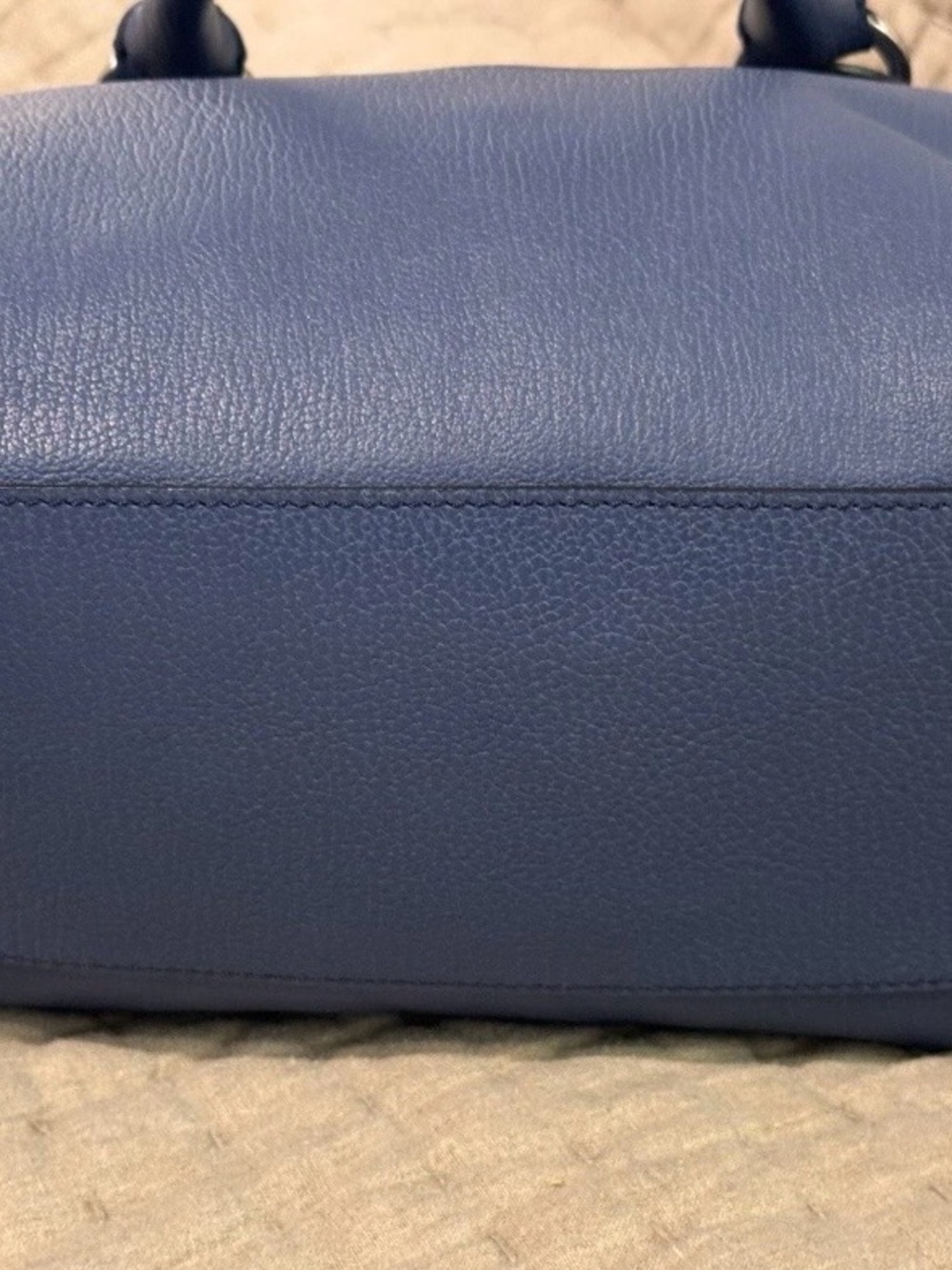 Mulberry Del Rey Bag In Blue Leather Silver Hardware Quiet Luxury Colorful - Picture 7 of 13
